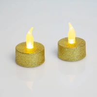 Family 55245G Led-es teamécses ajándék elemmel - arany - 2 db / bliszter () kép