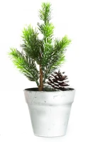 Family 55891A Műfenyő - mini - ezüst - 20 cm () kép