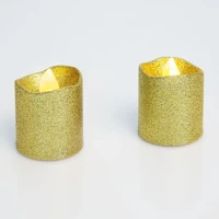 Family 55941G Led gyertya - arany színű  - 2 db / bliszter () kép