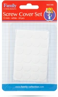 Family 56214A 56214a csavartakaró szett, 24 db, fehér kép