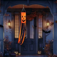 Family 56552A Halloween-i szélzsák dekoráció - tök - narancssárga - 122 cm () kép