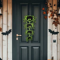 Family 56557B Halloween-i dekoráció - pók - akasztható - filc - 63 x 32 cm () kép