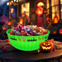 Family 56558C Kínálótál - zöld - műanyag - 30 x 12 cm kép