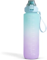 Family 57219B Sport kulacs - 1l - opálos - kék-lila színátmenetes kép