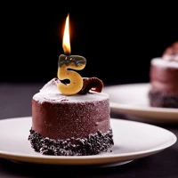 Family 57504-5 Gyertya - számsütemény kép