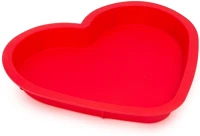 Family 57521B Szilikon szív alakú sütőforma - piros kép
