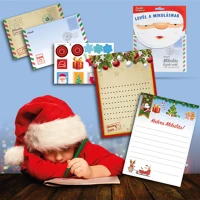 Family 58030 Levél a mikulásnak csomag matricákkal + válaszlevéllel - 17 x 24 cm () kép