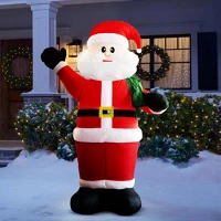 Family 58060N Felfújható mikulás - 180 cm - ip44 - 2 led - hálózati () kép