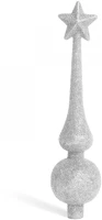 Family 58062B Karácsonyfa csúcsdísz - 18,5 cm - ezüst () kép