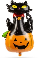 Family 58080D Halloween lufi - macska és tök kép