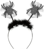 Family 58119M Halloween-i hajráf - csillogós pók kép