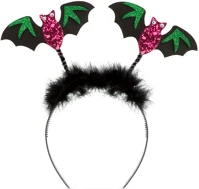 Family 58119N Halloween-i hajráf - csillogós denevér kép