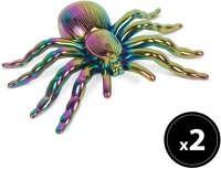 Family 58138 Halloween-i dekoráció szett - pók - irizáló színnel - 2 db / csomag kép