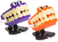 Family 58159 Halloween-i felhúzható ugráló fogsor szörny - 5 cm - 2 féle kép