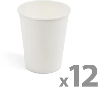 Family 58237A Papírpohár - fehér - 2,5 dl - 12 db / csomag kép