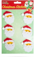 Family 58251A Karácsonyi 3d filc matrica szett - mikulás - 15 x 20 cm - 6 db / csomag () kép