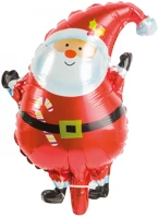 Family 58270A Karácsonyi lufi - mikulás - alumínium - 30 x 18 cm () kép