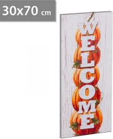 Family 58398 Halloween-i led-es hangulatkép - fali akasztóval, 2 x aa, 30 x 70 cm kép