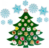 Family 58635A Karácsonyi öntapadós falmatrica - adventi kalendárium kép