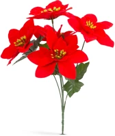 Family 58681A Karácsonyi mikulásvirág dekor - piros kép