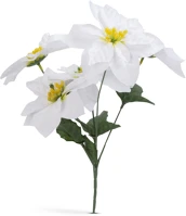 Family 58681B Karácsonyi mikulásvirág dekor - fehér kép