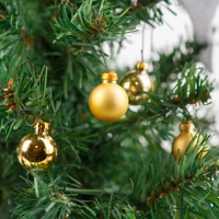 Family 58787C Karácsonyfadísz szett - 3 féle arany - 2 cm - 36 db / szett kép