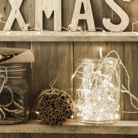 Family 58900A-WH Fényfüzér - 50 db led - melegfehér - hálózati - 5 m - 8 program kép