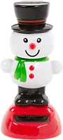 Family 11459V 11459v szolár dekoráció - hóember sapkában - 10 cm kép