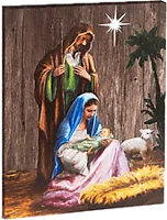 Family 58462 Led fali kép, betlehem, 30 x 40 cm, 1 led, hidegfehér (58462) kép