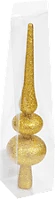 Family 58780A Karácsonyfa csúcsdísz, arany, glitteres, 30 x 7 cm (58780a) kép