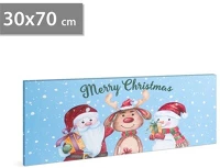 Family christmas 58464 Led fali kép 70 x 30 cm kép