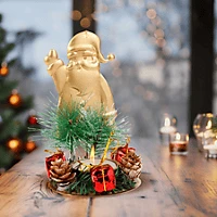 Family 58946B Teamécses tartó, réz, mikulás, 8x13 cm (58946b) kép