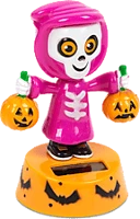 Family HALLOWEEN-I Halloween-i szolár dekoráció, mozgó csontváz (58161) kép