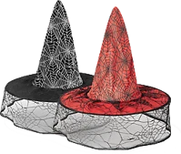 Family HALLOWEEN-I Halloween-i boszorkány kalap, poliészter, 38 cm (58152) kép