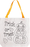 Family 57318A Színezhető ajándéktáska, halloweeni tök, 4 filccel (57318a) kép