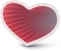 Family 56500A Szív alakú led-es beltéri végtelen mini tükör () kép