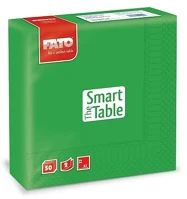 Fato 82622200 Szalvéta 2 rétegű 33 x 33 cm 50 lap/cs  smart table smaragdzöld_ kép