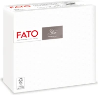 Fato 82990000 Szalvéta 2 rétegű 38 x 38 cm 40 lap/cs  star fehér_ kép