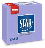 Fato ALD82991100 Sztár szalvéta 2 rétegű 38x38cm lila 40 szál/csomag kép
