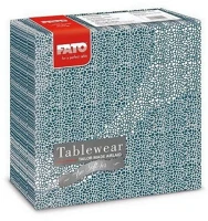 Fato ALD88443100 Airlaid szalvéta 40x40cm mosaic alaska 50 lapos kép