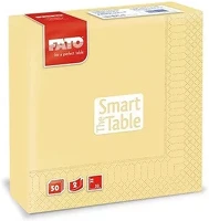 Fato FATO_82621100 PEZSGŐ Szalvéta 2 rétegű 1/4 hajtású 33 x 33 cm 50 lap/csomag smart table _82621100 pezsgő kép