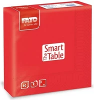 Fato FATO_82621700 PIROS Szalvéta 2 rétegű 1/4 hajtású 33 x 33 cm 50 lap/csomag smart table _82621700 piros kép