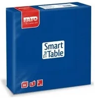 Fato FATO_82622100 SÖTÉTKÉK Szalvéta 2 rétegű 1/4 hajtású 33 x 33 cm 50 lap/csomag smart table _82622100 sötétkék kép