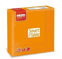 Fato H6582621400 Szalvéta 33x33cm narancssárga 2 rétegű 50 lap/csomag kép