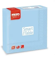 Fato H6582621900 Szalvéta 33x33cm világoskék 2 rétegű 50 lap/csomag kép