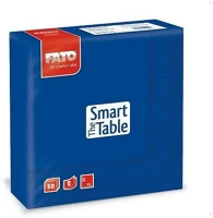 Fato H6582622100 Szalvéta 33x33cm éjkék sötétkék 2 rétegű 50 lap/csomag kép