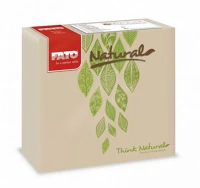 Fato H6582975700 Sztár szalvéta 2 rétegű 38x38cm natural veggie 40 szál/csomag kép
