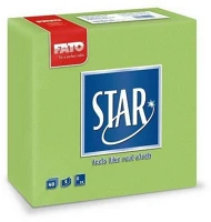 Fato H6582991500 Sztár szalvéta 2 rétegű 38x38cm almazöld 40 szál/csomag kép