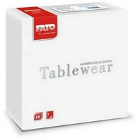 Fato H6588400100 Airlaid szalvéta 40x40cm fehér 50 lapos kép