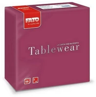 Fato H6588400401 Airlaid szalvéta 40x40cm bordó 50 lapos kép